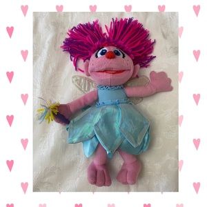 Sesame Street Workshop Abby Cadabby Fairy 9” Plush